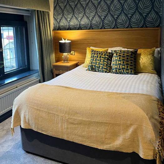 Snug bedroom at The George